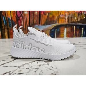 Adidas Kaptir 3.0 Triple White Size 9.5 Men's Running Shoes IF7317